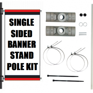 18" Windmaster Banner Pole Bracket Kit