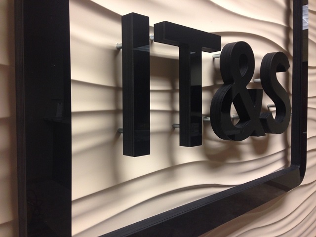 Brushed-Metal-Interior-Lobby-Logo-Sign-indoor-wall-signage